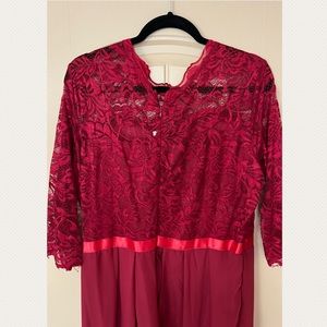 red dress for parties